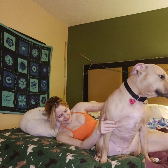 Wicked Weasel Activewear. NWOT. Sports Bra & Shorts w/Pockets. Small. Orange. - Picture 13 of 14